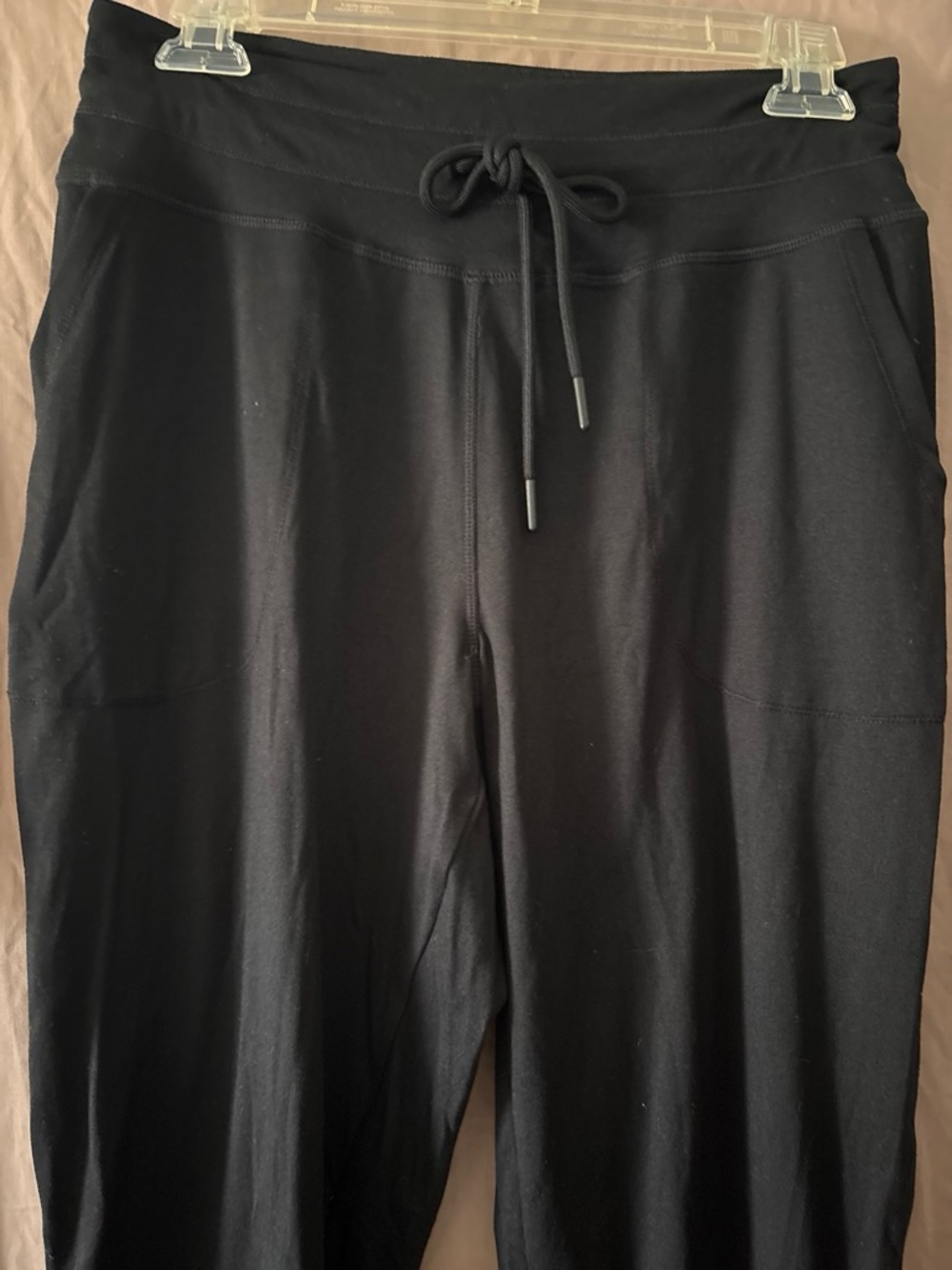 Lole Black Drawstring Track Pants
